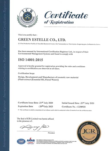 ISO 14001:2015 (영문)